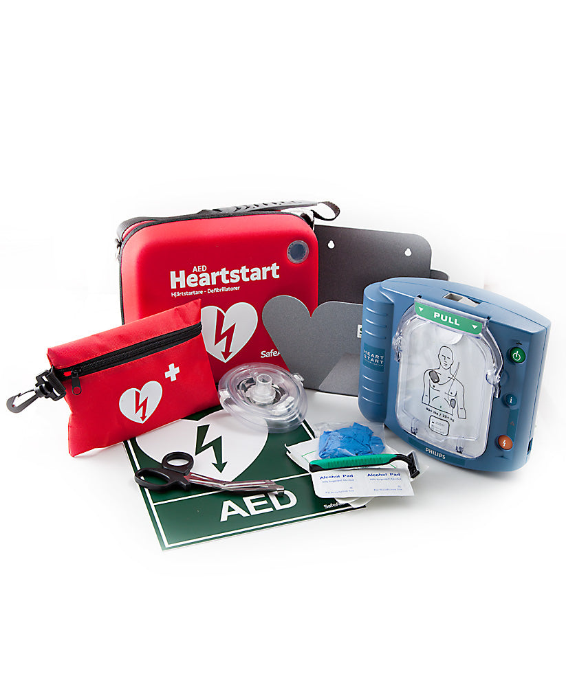 Hjärtstartare Philips HS1 komplett paket